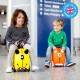 Дитяча валізка на колесах для подорожей Trunki Bernard Bumble Bee (0044-GB01-UKV)