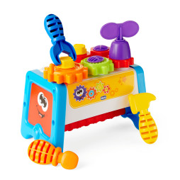 Іграшка 2 в 1 Chicco "Шестерні і верстат", 10062.10