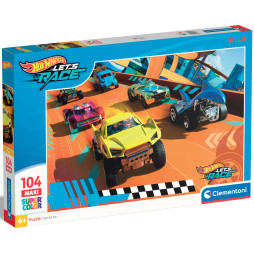 Пазл Clementoni "Hot Wheels", серия "MAXI", 104 элемента, 25762