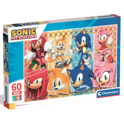 Пазл Clementoni "Sonic", серия "MAXI", 60 элементов, 26073