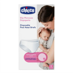 Трусики одноразові Chicco для перших днів після пологів М (44-46) Білі (01137.00.30)