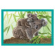 Пазл 4 в 1 Clementoni "Baby Cuddles", 12,16,20 и 24 элемента, 21532
