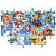 Пазл 2 в 1 Clementoni "Paw Patrol", 2 шт. по 60 элементов, 21617