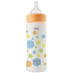 Бутылочка пластик Chicco PERFECT Easy, 330 мл, соска силикон, 4 м+, 20245.20