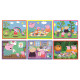Кубики-пазл Clementoni "Peppa Pig. Sunny day", 12 элементов, 41195