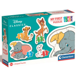 Пазл 4 в 1 Clementoni "Disney Animals", серия "My First Puzzles", 20806