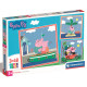 Пазл Clementoni "Peppa Pig", 3 шт. по 48 элементов, 25293 | Купить в Киеве в KIOSK для МАМ