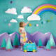 Дитяча валіза для подорожей Trunki Una the Unicorn (0287-GB01-UKV)