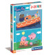 Пазл Clementoni "Peppa Pig. Boat trip", 2 шт. по 20 элементов, 24797 | Купить в Киеве в KIOSK для МАМ