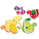 Пазл 4 в 1 Clementoni "Fruits", серия "My First Puzzles", 20815