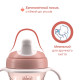 Поильник непроливайка Chicco "Training Cup", 200мл, 6м+, 06921.15