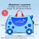 Дитяча валіза для подорожей Trunki Dougie Dog (0063-GB01-UKV)