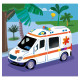 Пазл Clementoni "Rescue Vehicles", 3 шт. по 48 элементов, 25318.00