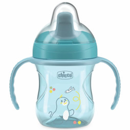 Поильник непроливайка Chicco "Training Cup", 200мл, 6м+, 06921.25