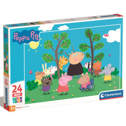 Пазл Clementoni "Peppa Pig", серия "MAXI", 24 элемента, 24237