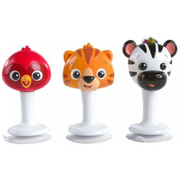 Іграшка на присосці Baby Einstein Rattle & Jingle Trio (12359)