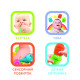 Конструктор Clementoni "Soft Blocks", серия "Soft Clemmy", 10 деталей, 17988