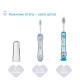 Зубна щітка Chicco на присосці, 3-6 років (12083.11)