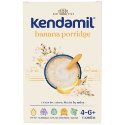 Молочна каша Kendamil з бананом, з 4-6 міс., 150 г, 92000150