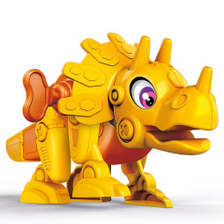 Робот-конструктор Clementoni "Dino Bot Triceratops", серия "Science & Play" (75074)