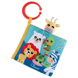 Розвиваюча м'яка книжка Chicco Животні (11166.00)
