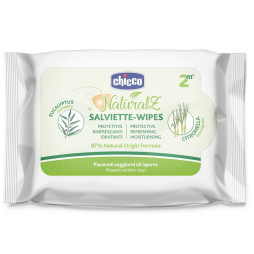 Салфетки захисні та освіжуючі Chicco Naturalz, 20 шт. (11599.00)