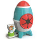 Розвиваюча іграшка Clementoni "Space Rocket", серія "Soft Clemmy" (17806) | KIOSK для МАМ