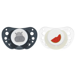 Пустышка Chicco PhysioForma Air, силикон, 16-36 мес., 2 шт. (75035.42)