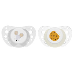 Пустышка Chicco PhysioForma Air, силикон, 16-36 мес., 2 шт. (75035.44)