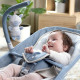 Шезлонг Ingenuity Parker-Chambray с технологией Happy Belly