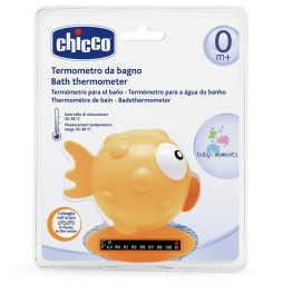 Термометр-іграшка для ванни Chicco Рибка Жовтий (06564.00)