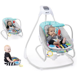 Крісло-гойдалка 4 в 1 Baby Einstein "Kick to It" (17405)
