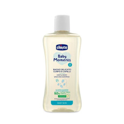 Ніжній гель-шампунь для тіла та волосся Chicco Baby Moments, 200 мл (10593.00)
