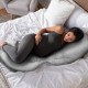 Подушка для вагітних Boppy Total Body, 79923.37.09 | Купити у Києві в KIOSK для МАМ