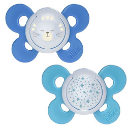 Пустышка Chicco Physio Comfort, силикон, 16-36 мес., 2 шт. (74935.42.00.00)