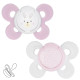 Пустушка Chicco Physio Comfort, силікон, 2-6 міс., 2 шт., 74931.11.00 | Купити у Києві в KIOSK для МАМ