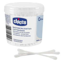 Ватні палички Chicco бавовняні, 160 шт. (10442.00)
