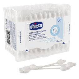 Ватні палички Chicco бавовняні, 90 шт. (10441.00)