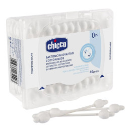 Ватні палички Chicco з обмеженням, 60 шт. (10440.00)
