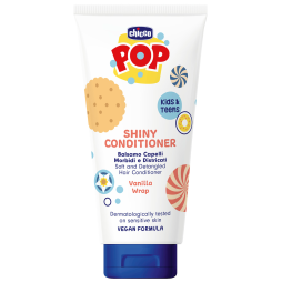 Кондиціонер для волосся з екстрактом ванілі Chicco Pop Vanilla Wrap, від 6 років, 150 мл, 12374.00
