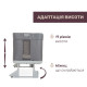 Дитяче приставне ліжко 3 в 1 Chicco Next2Me Forever (79650.77) - для новонародженого, від 0 до 6 місяців