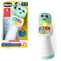 Мікрофон дитячий Chicco Happy Music з підсвічуванням Mike (12121.00)