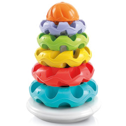 Іграшка-пірамідка Clementoni "Stacking Rings", 17103