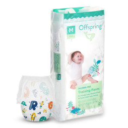 Подгузники-трусики Offspring ABC Dance, размер M, 6-11 кг, 42 шт.