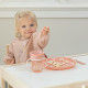 Слинявчик Chicco Pink з рукавами 6 м+, 16302.15