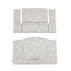 Текстиль Stokke Blue Fox для стільчика Tripp Trapp Classic Stars Silver, світло-сірий (100370)