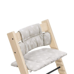 Текстиль Stokke Blue Fox для стільчика Tripp Trapp Classic Stars Silver, світло-сірий (100370)