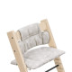 Текстиль Stokke Blue Fox для стільчика Tripp Trapp Classic Stars Silver, світло-сірий (100370) | KIOSK для МАМ