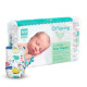 Підгузки Offspring Кити, розмір NB, до 4 кг, 56 шт. (DP-OI-FAT-NB56P-WTW) | KIOSK для МАМ