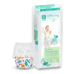 Підгузки-трусики Offspring Animalaysia, розмір L, 9-14 кг, 36 шт. (DP-OI-FAP-L36P-AML)